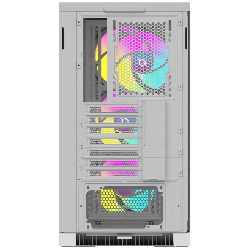 Carcasa AQIRYS XO-1, RGB, Mid Tower, White