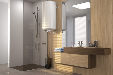 Boiler electric BiLight Cloud 50L, Wi-Fi, 2000W, LCD, montare verticala, Clasa energetica B