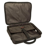 Geanta laptop Targus Classic+ Clamshell, pentru laptopuri de 15.6", dimensiuni: 42 x 8 x 38cm, dimensiuni compartiment laptop: 38.7 x 2.5 x 26.5 cm, greutate 0.68 kg, negru/rosu