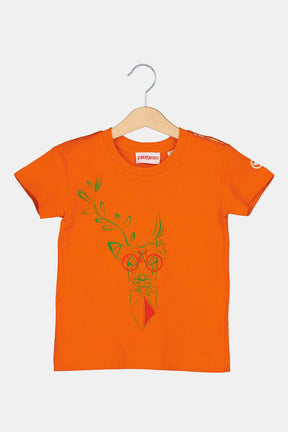 TRICOU  CERB FAMILIE COPII ORANGE-8