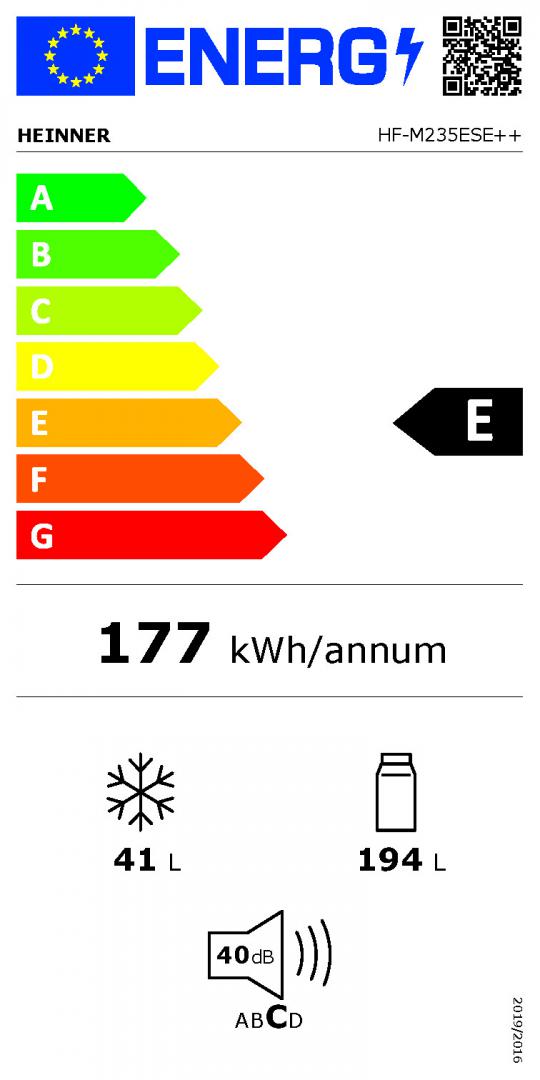 FRIGIDER CU DOUA USI HEINNER HF-M235ESE++