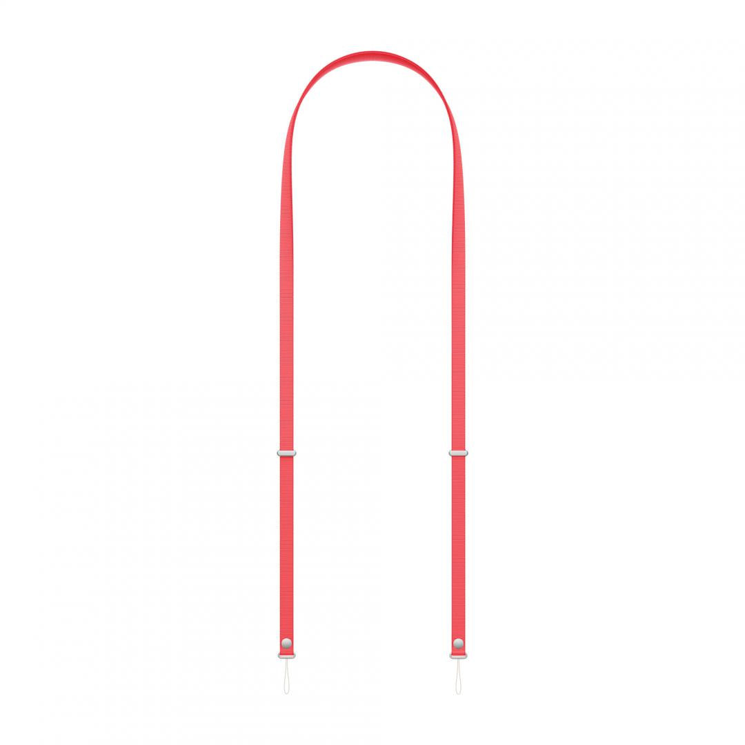 Crossbody Strap - Bright Guava