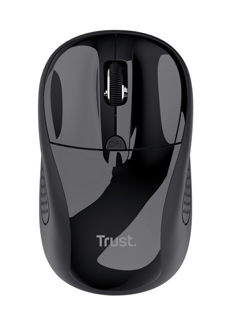 Mouse Trust Wireless, rezolutie maxima 1600 DPI, negru