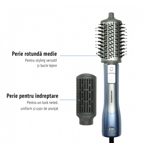 Perie cu aer cald Heinner HAB-R12DC-BL2
