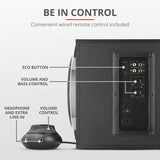 Boxe Stereo Tytan 2.1 Speaker Set - black