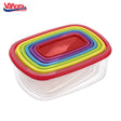 SET 7 CASEROLE DREPTUNGHIULARE HAPPY, VANORA HOME