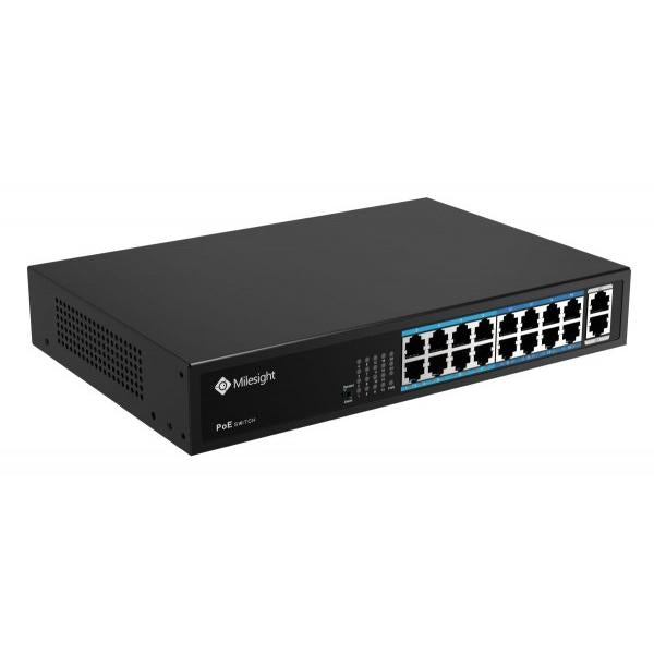 Switch MILESIGHT TECHNOLOGY MS-S0216-GL, Gigabit, 16 porturi, PoE