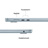 MacBook Air 15.3" Retina/Apple M5 (CPU 10-core, GPU 10-core, NeuralEngine16-core)/32GB/512GB - Sky Blue - INT KB (No Adapter) - 2026  (CTO from MDVQ4RO/A)