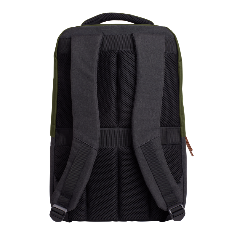 Rucsac laptop Trust Lisboa pentru laptop-uri cu diagonala de 16", material POM, RPET Polyester, RPET twill polyester, volum 23 L, verde