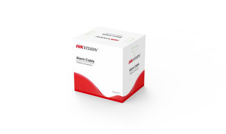 Cablu alarma Hikvision DS-1AC4APL1; 4 fire: 4×0.22 mm2, rezistenta foc: CPR Eca, 25AWG, material cupru integral, cutie 305 metri.
