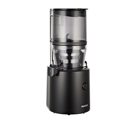 Storcator de fructe si legume H320N, Hurom, 150 W, 1 L, Negru mat