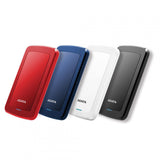 HDD Extern Adata, 1TB, HV300, 2.5, USB 3.1, Senzor protectie socuri, Criptare Date, Ultraslim, Rosu
