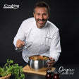 SEMIOALA INOX+CAPAC 22x11.5L, 4.3L, NICOLAI TAND, ORIGINI, COOKING BY HEINNER
