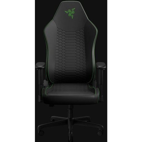 Scaun Razer Iskur V2 X NewGen, tip spuma spumă turnată PU, suport lombar integrat, tetieră reglabilă, cotiere 2D, clasa de ridicare pe gaz 4, negru/verde