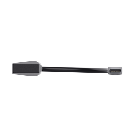 HUB USB Trust Halyx, USB-C la 4 x USB-A 3.2 Gen 1, dimensiune cablu 10cm, din aluminiu, argintiu