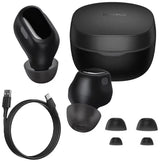 Casti Baseus Bowie WM01 TWS,  wireless, bluetooth 5.0, microfon pe casca, negru