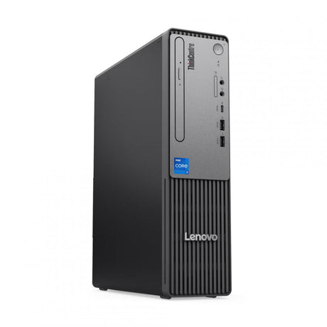 Desktop Education Lenovo ThinkCentre neo 50s Gen 5 SFF cu procesor Intel Core i3-14100 pana la 4.7 GHz, 16GB DDR5, 512GB SSD, Intel UHD Graphics 730, Windows 11 Pro Edu, Black, 3 ani garantie