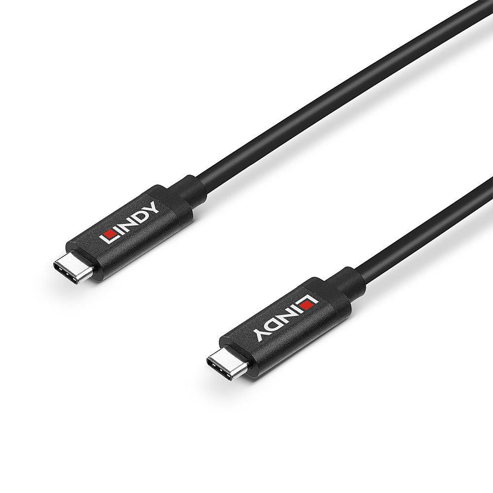 Lindy Cablu USB 3.2 Gen 2 C/C Activ, negru