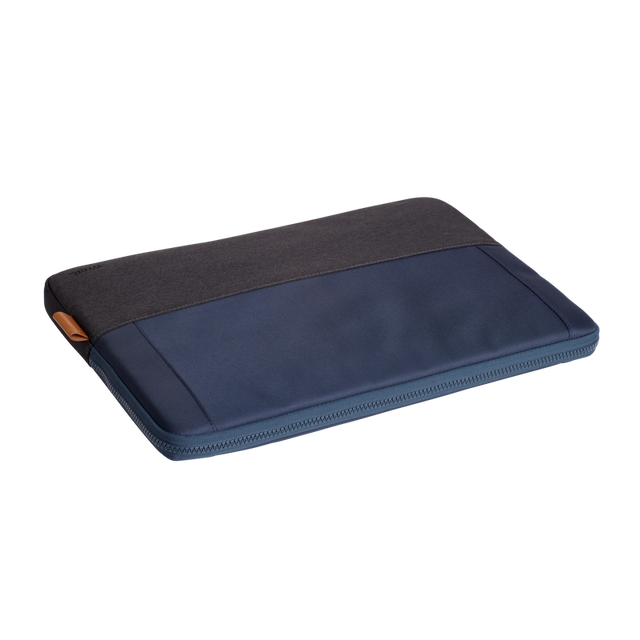 Husa laptop Trust Lisboa, pentru laptopuri cu diagonale pana in 16", materal POM, RPET Polyester, RPET, volum 1.5 L, albastru