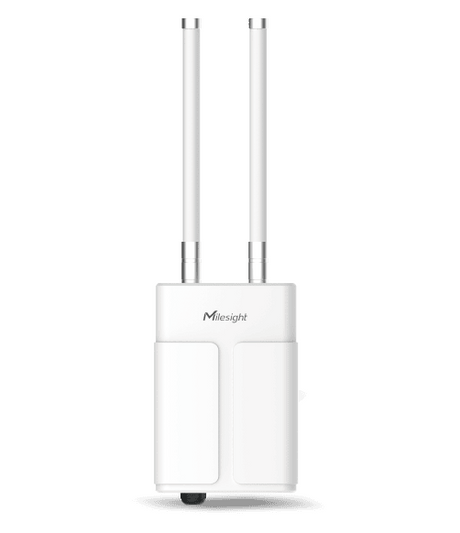 LORAWAN GATEWAY MILESIGHT IP67 Rating 64-bit Quad-Core Processor New SX1302 LoRa Chip Built-in Supercapacitor Multiple Backhaul Connectivities Embedded Network Server Compatible with Multiple Network Servers Global LoRaWAN® Frequency Plans