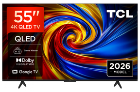 Televizor TCL QLED 55QLED780L, 138 cm, Smart Google TV, 4K (Model 2026)