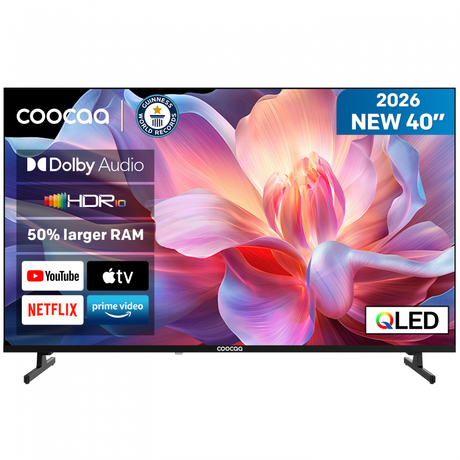 Televizor Coocaa QLED 40CTQH38Z, 100 cm, FHD, Smart TV