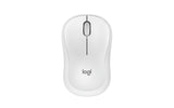 Mouse Logitech MK240 Silent Wireless, optic, interfata Bluetooth, rezolutie 1000 DPI, alb