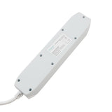 PRELUNGITOR SPACER, Schuko x 3, conectare prin Schuko (T),Type-C x1, USB x 1, 3.1A, cablu 3m, 16 A, max. 3500W, protectie copii, protectie supratensiune, Gri-Alb