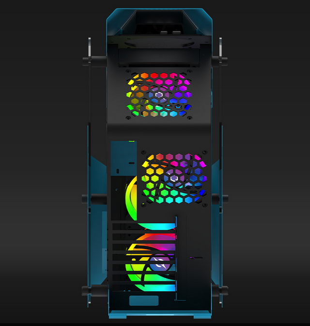 Carcasa Aqirys Procyon Mid Tower ALBASTRU