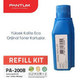 Toner refill kit Pantum PA-200B Black 1.6 k compatibil cu P2500/2500W/M6500NW/6550NW/6600NW