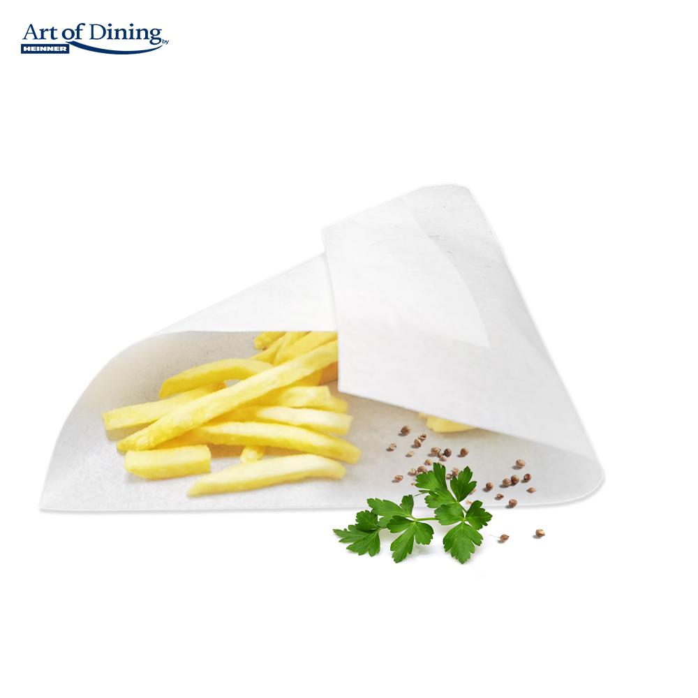 SET 500 BUCATI HARTIE IMPERMIABILA REZISTENTA LA GRASIME ALBA,  200 x 250 MM, ART OF DINING