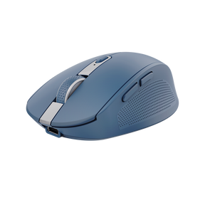 Mouse Trust Ozaa compact, rezolutie maxima 3200 DPI, interfata USB-A, USB-C, albastru