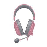 Casti Razer Blackshark V2 X cu fir, roz