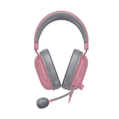 Casti Razer Blackshark V2 X cu fir, roz