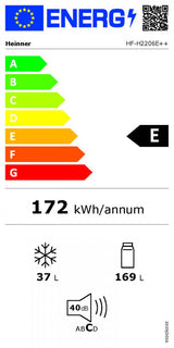 FRIGIDER CU DOUA USI HEINNER HF-H2206E++