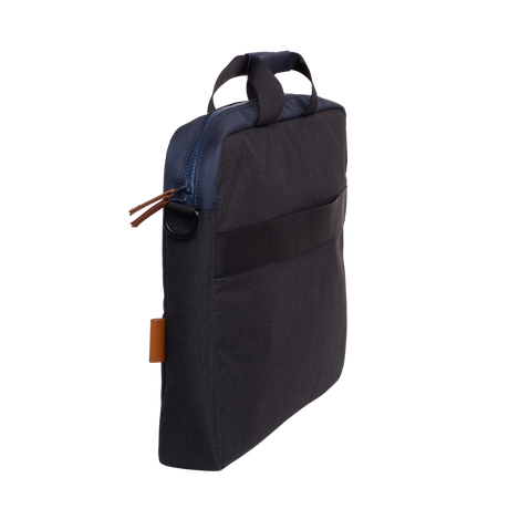 Geanta laptop Trust Lisboa, pentru laptopuri cu diagonala pana in 15.6",2 compartimente, material POM, RPET Polyester, RPET, volum 2.1 L, albastru