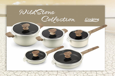 CRATITA ALUMINIU+CAPAC 20x9.5CM,2.5 L, WILD STONE, COOKING BY HEINNER