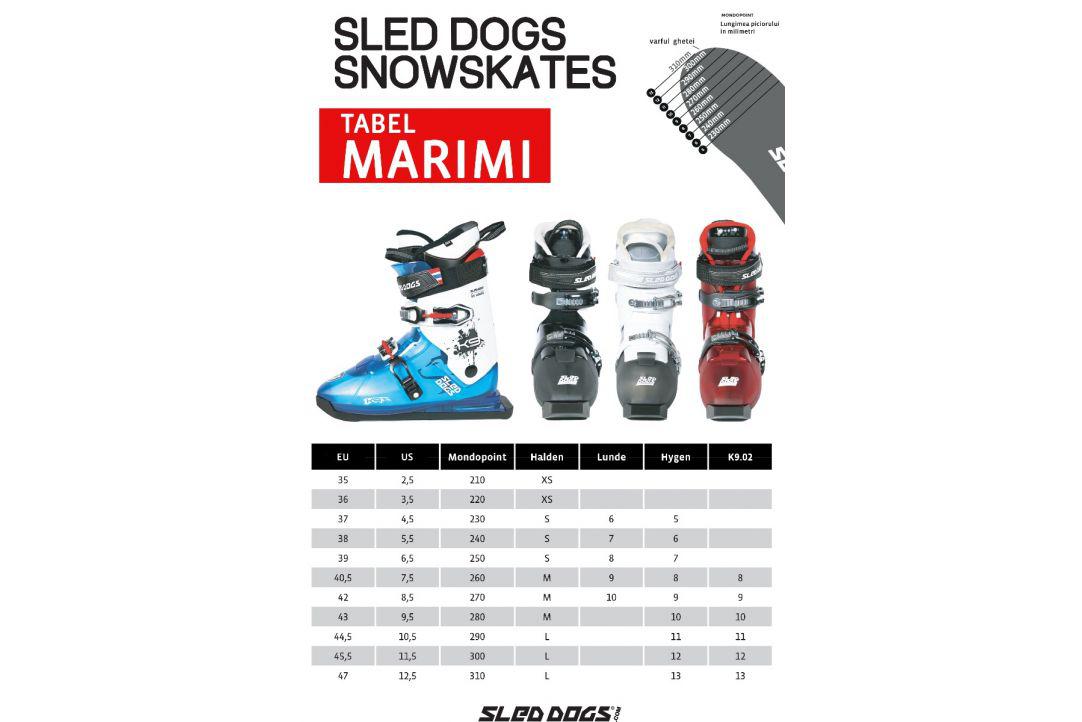 SNOWSKATES SLED DOGS K9.02- 280 mm, 43
