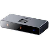 Switch video Baseus Matrix, HDMI bidirectional – 2x HDMI 4K / 30 Hz, gri