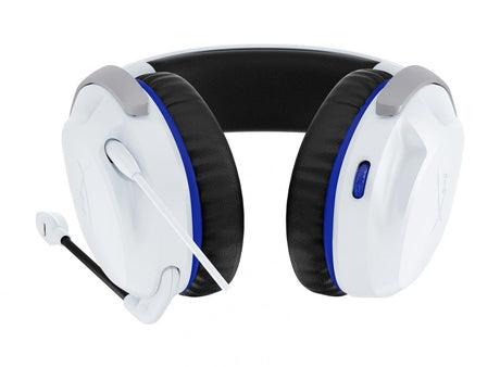 Casti gaming cu fir HyperX CloudX Stinger 2 Xbox/PC, jack 3,5mm pentru conectare direct la controller, drivere 50mm, slidere gradate, microfon cu noise cancelling, spuma cu memorie, alb