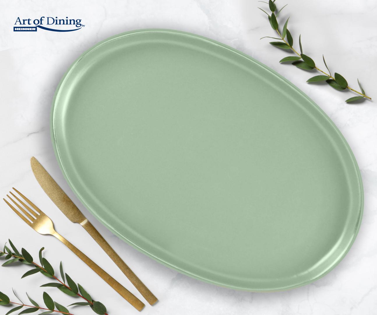 SET 2 PLATOURI CERAMICA 30x20 CM, YVONNE, ART OF DINING BY HEINNER
