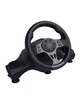 Volan racing Trust GXT 289 Movi Movi, conectivitate cu fir, 25 de butoane, console compatibile Nintendo Switch, Xbox Series S, Xbox Series X, Xbox One X, Xbox One S, Xbox One, PS4, PS4 Original, PS4 Pro, PS4 Slim, negru