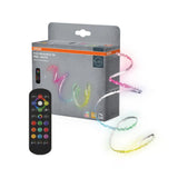 Kit Banda LED RGB Osram FLEX BENDABLE cu Telecomanda, 6.5W, 220-240V, 780 lm, lumina alba si color (3000K), dimabila, IP20, sectionabila, 3 metri