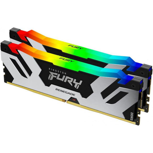 Memorie RAM Kingston DIMM, DDR5, 32GB, CL32, 6400MHz. kit of 2  Fury Renegade RGB