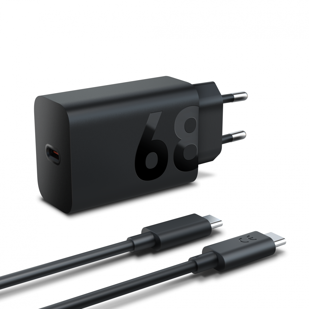 Incarcator Lenovo 68W USB-C; Power requirement: 90-264 volt AC; Material: Plastic; Culoare: Black; Dimensiuni: 28mm x 95mm x 42mm; Greutate: 0.0899kg; Garantie: 1 an