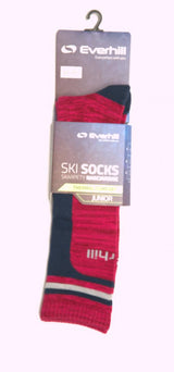 SOSETE SKI JUNIOR EVERHILL ROSU-NEGRU 30-32