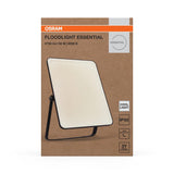 Proiector LED OSRAM FLOODLIGHT ESSENTIAL, 50W, 220-240V, 4500 lm, lumina neutra(4000K), IP65, 23.8x3x16.1cm, aluminiu, Negru