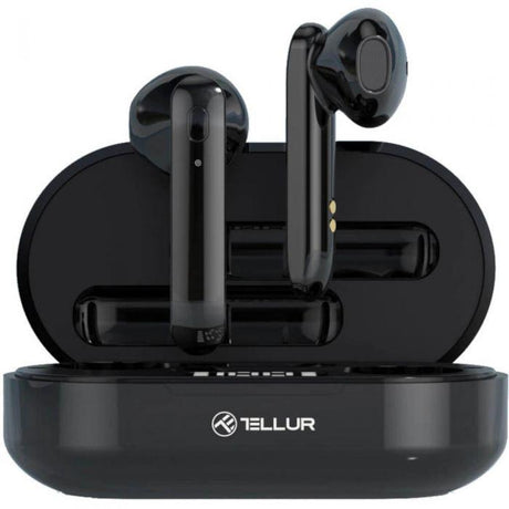 Casti Bluetooth Tellur Flip True Wireless, negru