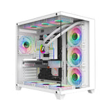 Carcasa 1STPLAYER Gaming MV8 Cube Tower ALB