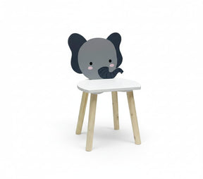 Scaun copii, MDF,design elefant, U-Grow